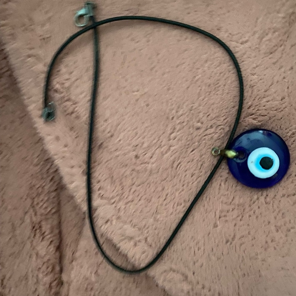Stone & Co. Blue Evil Eye Pendant Necklace